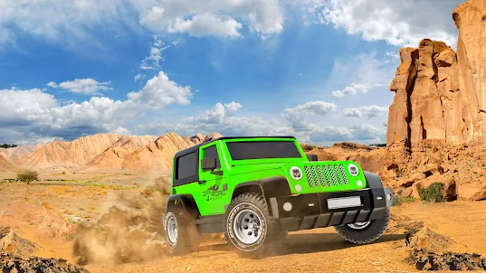Mega Jeep Rally: Offroad Games