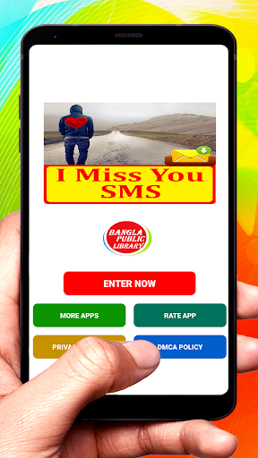 Android application I Miss You SMS Text Message screenshort