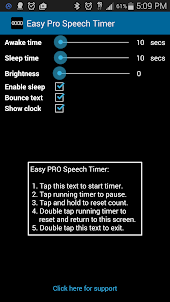 Easy Speech Timer