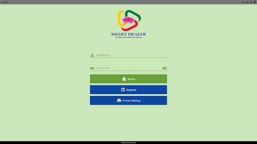 Android application SMART DEALER screenshort