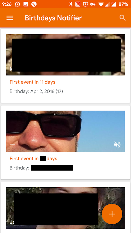 Birthdays Notifier - 3.9.247 - (Android)