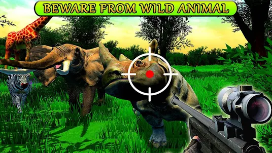Lanzamiento safari caza animal