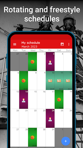WorkOrg: Shift Schedule Screen 2