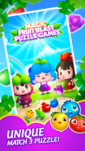 Magic Fruit Blast-Puzzle Games