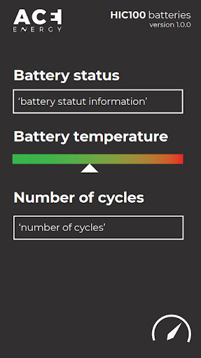 ACE Battery monitor Lite Screenshot