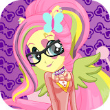 Fluttershy Dress UP icon
