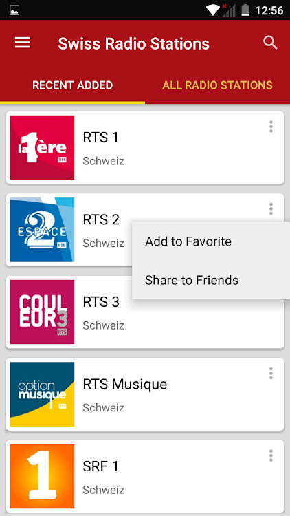 Swiss Radios - 7.6.5 - (Android)