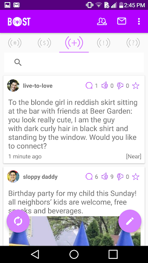 BostApp Screen 2