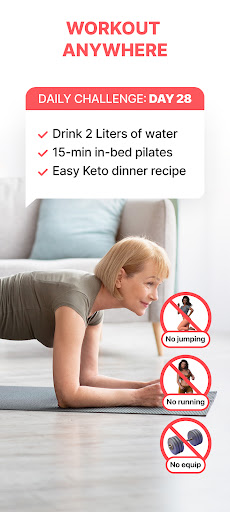 Organic Fit: Workout Planner Screen 3