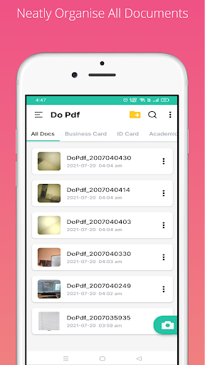 Android application DO PDF: PDF Maker, Doc Scanner screenshort