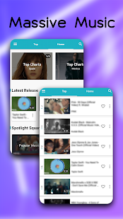 Blue Music - Music Player Screenshot