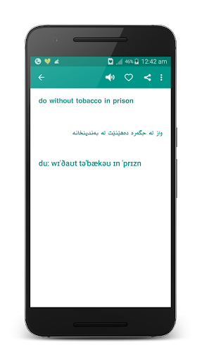 Shwan Dictionary Screen 2