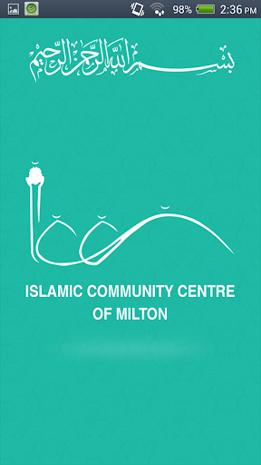 Android application ICNA Milton screenshort
