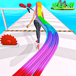 Cover Image of 下载 Perfect Long Hair Walk Race 3D 2.4 APK