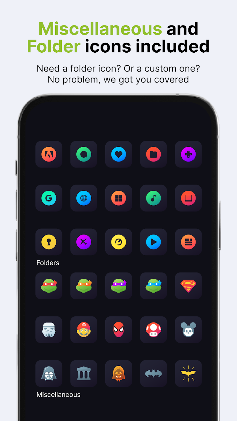 Introducing to Nova Dark Icon Pack Apk