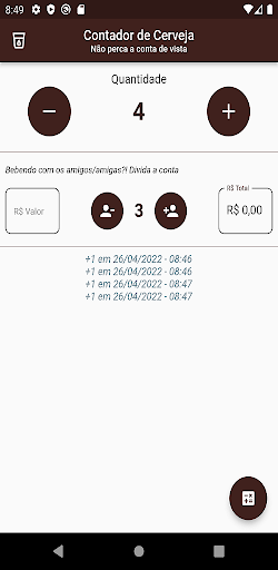Contador de Cerveja Screen 3