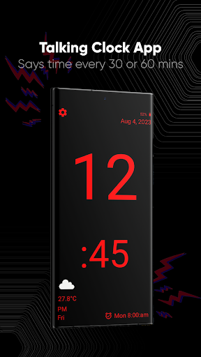 Screenshot of Huge Digital Clock Pro