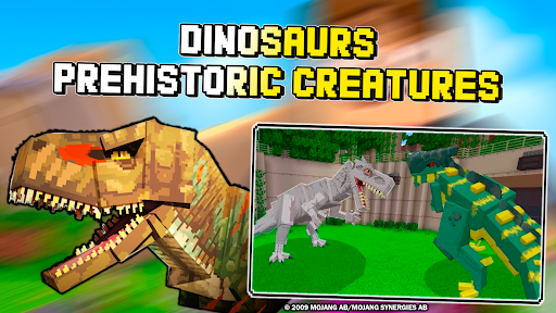 Jurassic Dinosaurs MCPE Mods