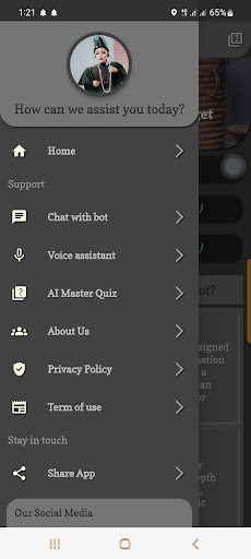 Chatbot AI Assistant Screen 3