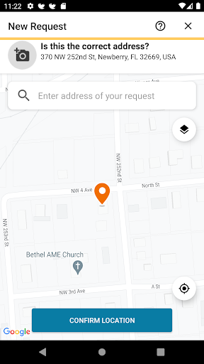 Screenshot of Newberry FL Connect