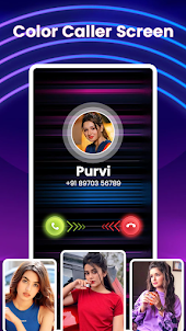 Call Screen Themes Color Phone