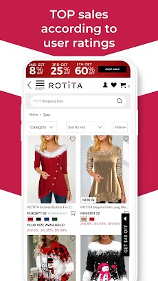 Rotita: women's fashionのおすすめ画像4