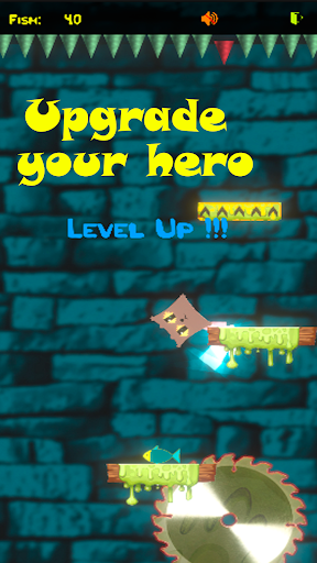 Android application Cube Cat Fall screenshort
