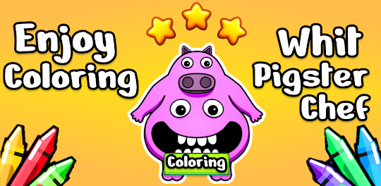 Chef Pigster Banban coloring - Apps on Google Play