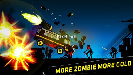Stickman Racer: Survival Zombie screenshots 1