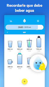 Captura 1 Recordatorio para beber agua - android