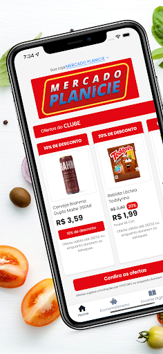 Android application Club Planície screenshort