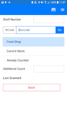 RsStockTake Screen 2
