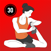 Female Stretching Exercises - 30 Days Fitness  Icon