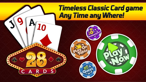 Android application 28 Card Game screenshort