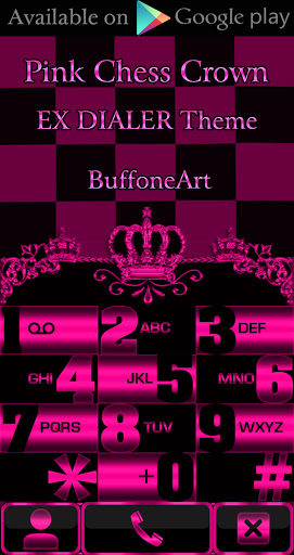 Pink Chess Crown theme Screen 3