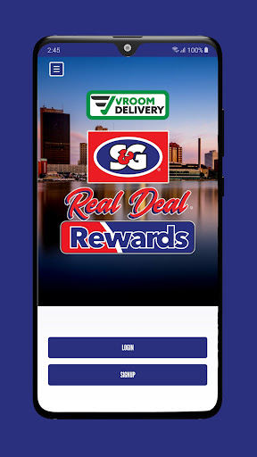 Android application S&G Real Deal Rewards screenshort