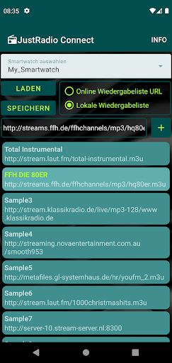 JustRadio Screen 2