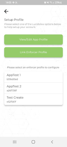 LucidView Screen 3