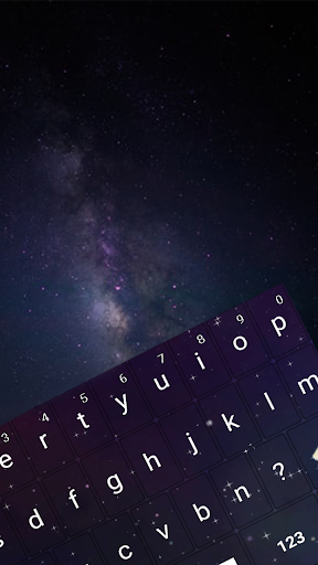 animated stars keyboard