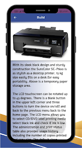 Epson P600 Printer Guide