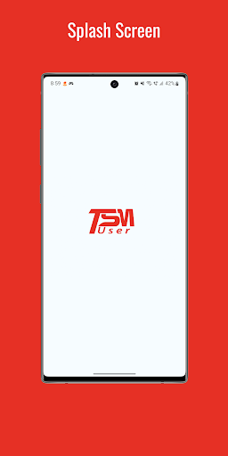 Android application TSM User screenshort