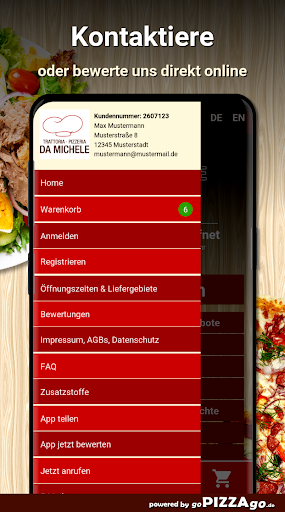 Da Michele Gablingen Screen 2