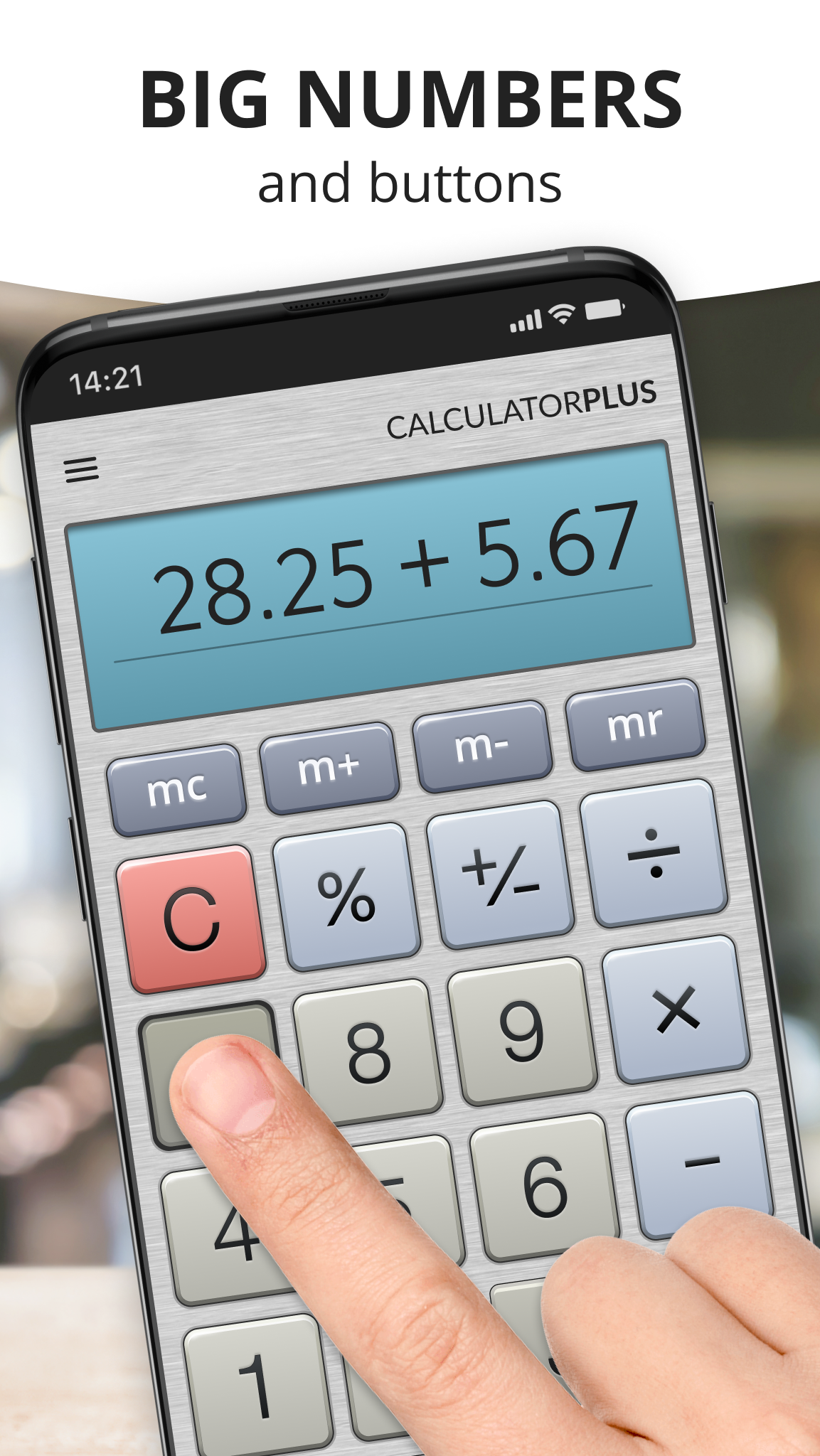 Android application Calculator Plus screenshort