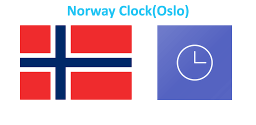 Android application Norway Clock(Oslo) screenshort