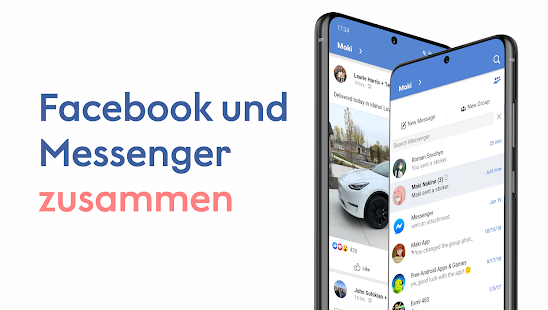 Maki: Facebook und Messenger in einer tollen App Bildschirmfoto