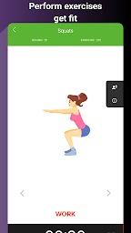 Buttocks legs and hips workout
