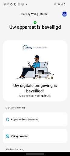 Android application Caiway Veilig Internet screenshort