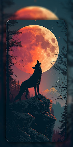 Wolf Wallpaper in 4K HD Screen 3
