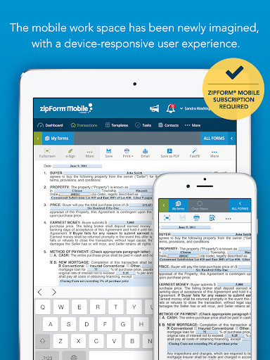 zipForm® Mobile Companion