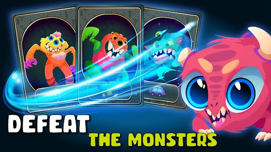 Monster chase scary board game